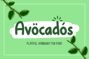 Avocados Font: A Playful Script for Modern Web Design