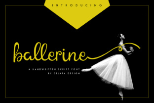Ballerine Font: Elevate Your Brand with a Stylish Script Typeface