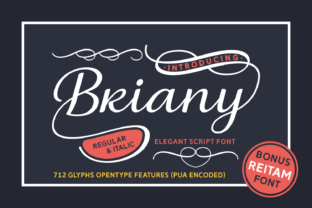 Briany Font: A Polished Script for Real Business Branding