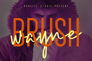 Brush Wayne Duo: A Modern Typeface for Editorial Design