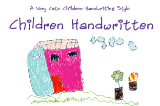 Children Handwritten Font Review: A Youthful Typeface for Creative Campaigns