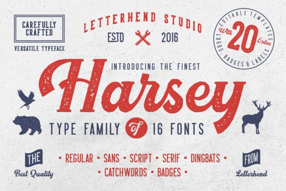 Harsey Font Review: A Versatile Typeface for Creative Campaigns
