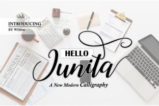 Hello Junita: A Script Font That Elevates Your Web Design