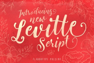 Levitte Font: A Fresh Script for Strong Brand Identity
