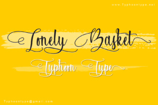 Lonely Basket: A Handwritten Typeface Review for Elegant Brand Identity