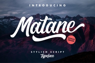 Matane Font: A Stylish Typeface for Digital Designers