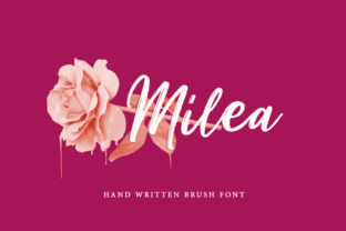 Milea Font: A Display Typeface with Rustic Elegance for Web Design