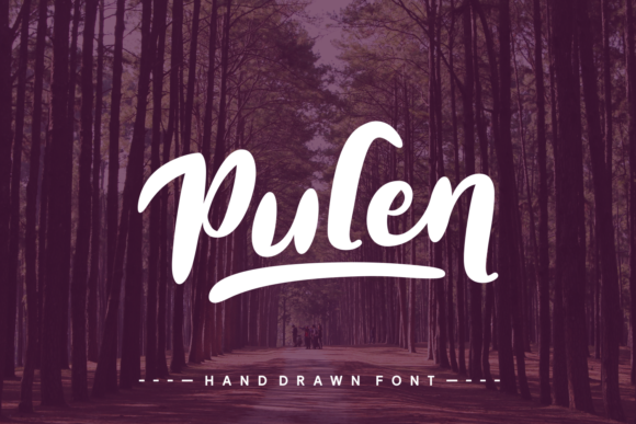 Pulen: A Hand-Drawn Font That Elevates Brand Campaigns