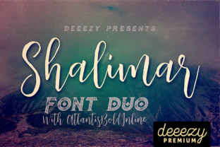 Shalimar Font Duo: A Vintage Typeface for Craft Creators