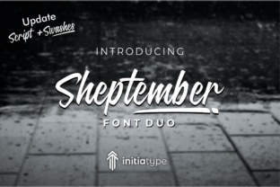 Sheptember Font: A Classy Typeface for Digital Design